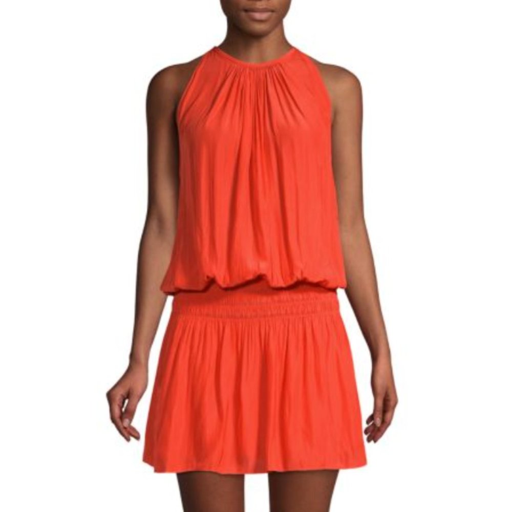 RAMY BROOK - Orange Paris Blouson Dress, Size Small